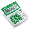 CALCULADORA DE MESA VISOR - ALIMENTAÇÃO SOLAR E BATERIA - BLISTER MV4126 VERDE - ELGIN