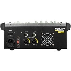 MESA DE SOM AMPLIFICADA 4 CANAIS 400W COM MP3, ENTRADA USB , COM EFEITOS VZ-40A II - comprar online