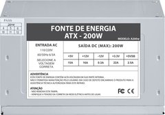 FONTE ATX 200W VKOEM CAIXA COLMEIA COM 10 UNIDADES - loja online