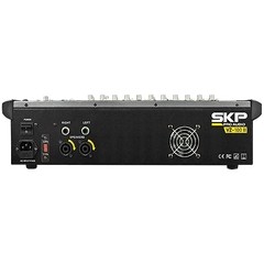 MESA DE SOM AMPLIFICADA 10 CANAIS 500W COM MP3, ENTRADA USB , COM EFEITOS VZ-100A II - SKP - comprar online