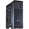 GABINETE MIDTOWER VX GAMING HUNTER PRETO, FAN FRONTAL 120MM LED AZUL, USB 3.0 E JANELA ACRÍLICA - VINIK