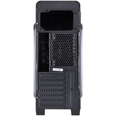 Imagem do GABINETE MIDTOWER VX GAMING HUNTER PRETO, FAN FRONTAL 120MM LED AZUL, USB 3.0 E JANELA ACRÍLICA - VINIK