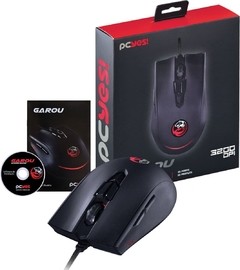 MOUSE GAMER OPTICO GAROU 3200 DPI - comprar online