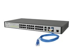 SWITCH GERENCIAVEL INTELBRAS INET 4760003 SF2842MR 24P FAST+4 PORT GIGA 2 MINI-GBIC