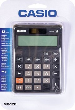 CALCULADORA DE MESA MX-12B-S4-DC PRETA - comprar online