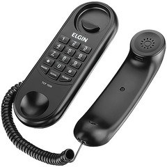 TELEFONE GÔNDOLA TCF 1000 PRETO COMPATÍVEL COM CENTRAIS PÚBLICAS E PABX - FUNÇÃO FLASH E REDIAL - ELGIN - comprar online