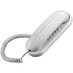 TELEFONE GÔNDOLA TCF 1000 BRANCO COMPATÍVEL COM CENTRAIS PÚBLICAS E PABX - FUNÇÃO FLASH E REDIAL - ELGIN