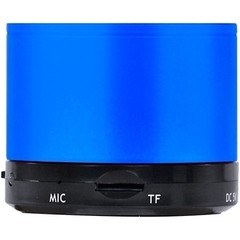 CAIXA DE SOM BLUETOOTH/FM/MICROSD/MIC 3 W RMS MUSICBOX AZUL - loja online