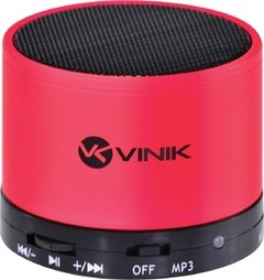 CAIXA DE SOM BLUETOOTH/FM/MICROSD/MIC 3 W RMS MUSICBOX VERMELHO