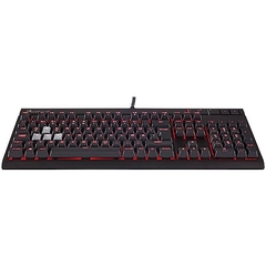 Imagem do TECLADO GAMER MECANICO STRAFE CHERRY MX RED LED VERMELHO - CH-9000088-BR - CORSAIR