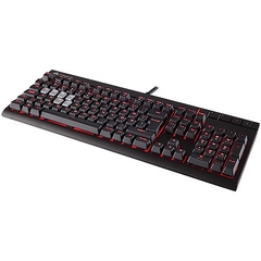 TECLADO GAMER MECANICO STRAFE CHERRY MX RED LED VERMELHO - CH-9000088-BR - CORSAIR