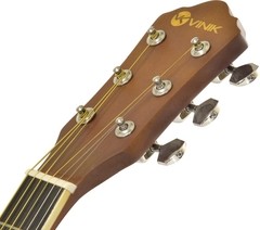 VIOLÃO ELETROACÚSTICO CUTAWAY URBAN AÇO NATURAL COM AFINADOR EQUALIZADOR E TENSOR VCW40EA - loja online