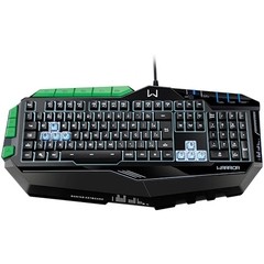 TECLADO GAMER WARRIOR USB 7 CORES DE ILUMINAÇÃO LED TC199 - MULTILASER