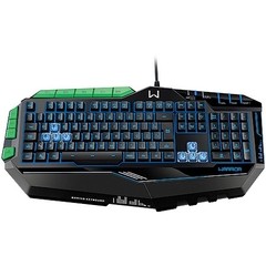 TECLADO GAMER WARRIOR USB 7 CORES DE ILUMINAÇÃO LED TC199 - MULTILASER - loja online