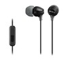 FONE DE OUVIDO INTRA-AURICULAR COM MICROFONE PRETO MDR-EX15AP/B - SONY