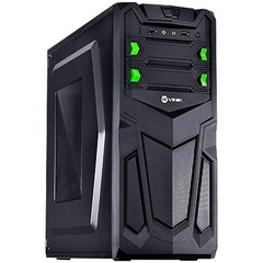 GABINETE MIDTOWER VX GAMING BLAZING V2 PRETO COM JANELA ACRÍLICA - VINIK