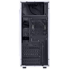 GABINETE MIDTOWER VX GAMING ECLIPSE V2 BRANCO, FAN FRONTAL 120MM LED AZUL, USB 3.0 E JANELA ACRÍLICA - VINIK