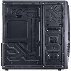 GABINETE GAMER VULCAN V2 PRETO COM LED BRANCO - VINIK - loja online