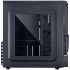 GABINETE MIDTOWER VX GAMING THUNDER V2 PRETO, FAN FRONTAL 120MM LED AZUL, USB 3.0 E JANELA ACRÍLICA - VINIK - Preech Informática - Informática e suas tecnologias