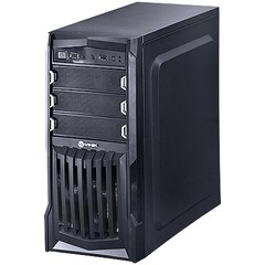 GABINETE MIDTOWER VX GAMING THUNDER V2 PRETO FAN FRONTAL 120MM LED BRANCO, USB 3.0 E JANELA ACRÍLICO - VINIK na internet