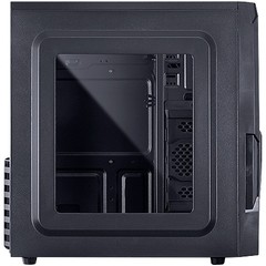 GABINETE MIDTOWER VX GAMING THUNDER V2 PRETO FAN FRONTAL 120MM LED BRANCO, USB 3.0 E JANELA ACRÍLICO - VINIK - Preech Informática - Informática e suas tecnologias