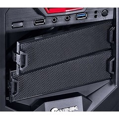 GABINETE MIDTOWER VX GAMING QUAKE V2 PRETO COM FAN FRONTAL DE 120MM E USB 3.0 - VINIK - comprar online