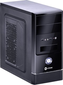 KIT BAREBONE - GABINETE+TECLADO+MOUSE+CAIXA DE SOM+FONTE 200W VB200 PRETO - comprar online