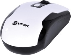 MOUSE ÓPTICO SEM FIO W700 1000 DPI COM NANO RECEPTOR BRANCO/PRETO