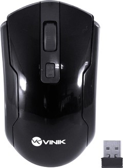 MOUSE ÓPTICO SEM FIO W700 1000 DPI COM NANO RECEPTOR PRETO