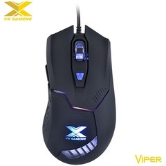 MOUSE ÓPTICO VX GAMING VIPER 3200 DPI AJUSTÁVEL E 06 BOTÕES PRETO - VINIK