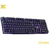 TECLADO VX GAMING HYDRA 107 TECLAS + 12 MULTIMÍDIA COM BACKLIGHT EM 03 CORES SENSACAO TECLA MECANICA - VINIK