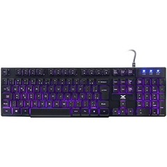 TECLADO VX GAMING HYDRA 107 TECLAS + 12 MULTIMÍDIA COM BACKLIGHT EM 03 CORES SENSACAO TECLA MECANICA - VINIK - Preech Informática - Informática e suas tecnologias