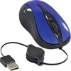 MOUSE ÓPTICO RETRÁTIL 800 DPI MR40 PRETO / AZUL