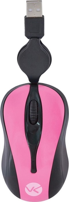 MOUSE ÓPTICO RETRÁTIL 800 DPI MR40 PRETO / PINK - Preech Informática - Informática e suas tecnologias