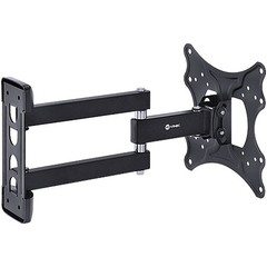 SUPORTE PARA TV LCD DE 19" A 37" PADRÃO VESA, ARTICULAÇÃO DE 3 MOVIMENTOS - ST110E - PRETO - VINIK - comprar online