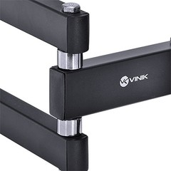 SUPORTE PARA TV LCD DE 19" A 37" PADRÃO VESA, ARTICULAÇÃO DE 3 MOVIMENTOS - ST110E - PRETO - VINIK