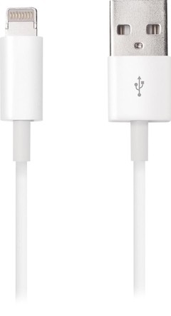 CABO LIGHTING IPHONE 8 PINOS RECARREGA E TRANSFERE DADOS PARA IPHONE, IPOD, IPAD - WI256 BRANCO