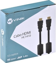 CABO HDMI COM ETHERNET 1.4V 10 METROS 19 PINOS COM FILTRO HC-1410 - Preech Informática - Informática e suas tecnologias