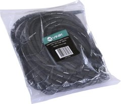 ORGANIZADOR DE CABOS ESPIRAL PRETO COM 12MM DE DIÂMETRO 10 METROS OCP1210P 1 UNIDADE