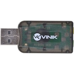 ADAPTADOR PLACA DE SOM USB 5.1 CANAIS VIRTUAL AUSB51 - Preech Informática - Informática e suas tecnologias