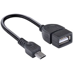 ADAPTADOR USB FÊMEA PARA MICRO USB COM FUNÇÃO OTG