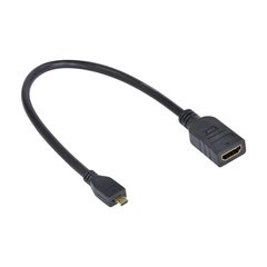 CABO ADAPTADOR MICRO HDMI X HDMI FÊMEA 30CM AMCHF-30