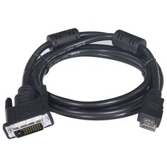 CABO HDMI MACHO PARA DVI-D 24+1 PINOS 2 METROS HDVI-2 na internet