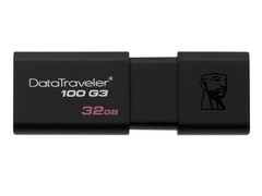 PEN DRIVE USB 3.0 KINGSTON DT100G3/32GB DATATRAVELER 100 32GB GENERATION 3 - comprar online