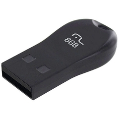 PENDRIVE MINI PRETO 8GB PD770 - MULTILASER