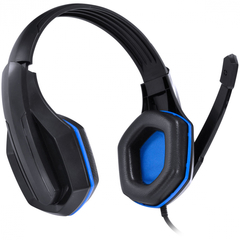 HEADSET GAMER OGMA LINHA VX COM MICROFONE - P2 - PRETO E AZUL - VINIK - comprar online