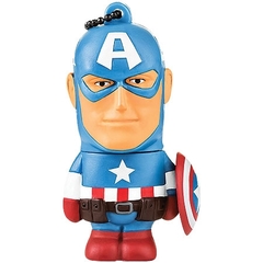 PENDRIVE MARVEL CAP AMERICA 8GB PD080 - MULTILASER