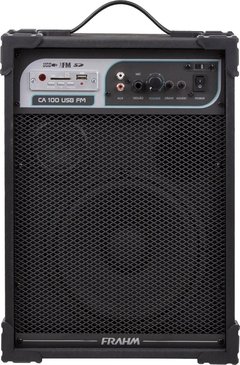 CAIXA AMPLIFICADA CA100 50W ''8'' RMS USB/SD/FM PRETA - comprar online