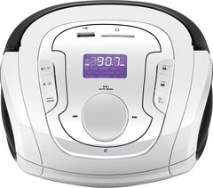 RADIO BOOMBOX FM/USB/SD/BT BLUETOOTH BRANCO E PRETO SP185 na internet