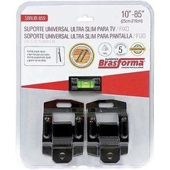 SUPORTE UNIVERSAL ULTRA SLIM PARA TV/FIXO 10-85 - SBRUB859